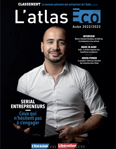 Portrait éditorial pour la couverture du magazine Atlas Éco