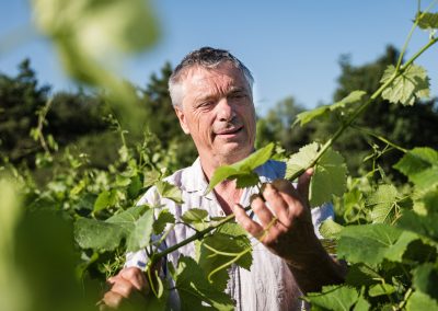 Portrait de vigneron. Erick Schreiber, Champagne Erick Schreiber à Courteron (10)