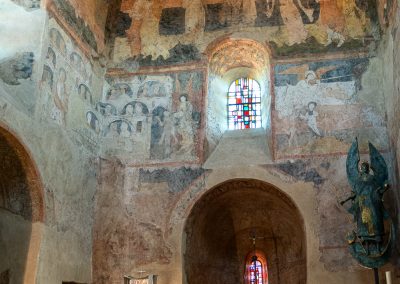 Photographe d'illustration pour la presse magazine en tourisme, patrimoine, voyage. La chapelle Saint-Michel. Le Puy-en-Velay (43)