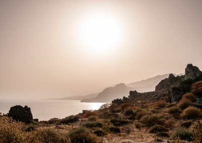 Photographe d'illustration pour la presse magazine en tourisme, patrimoine, voyage. Plakias, Crête, Grèce.