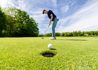 Portrait de Charles Larcelet, Golf, pour la presse magazine