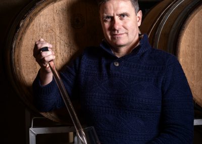 Photographe Viticole. Portrait de vigneron. Portrait de Vincent Couche, vigneron à Buxeuil (10) pour le magazine Instant Champagne qui sortira prochainement.