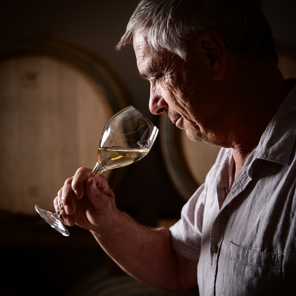 Photo portfolio. Portrait d'Eric Scheiber, Champagne Eric Schreiber.