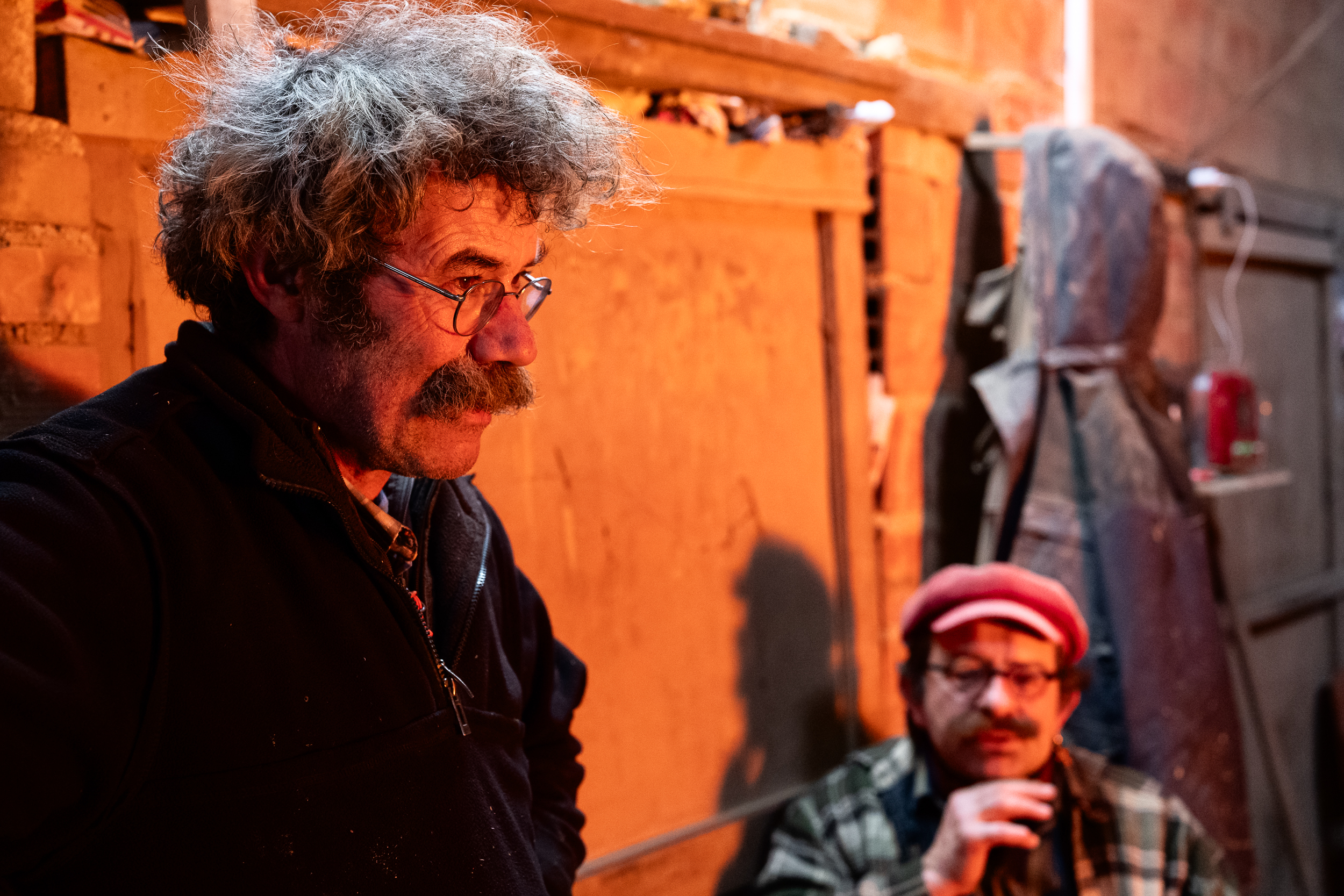 Reportage photo pour les magazines. La tuilerie Royer à Soulaines Dhuys.