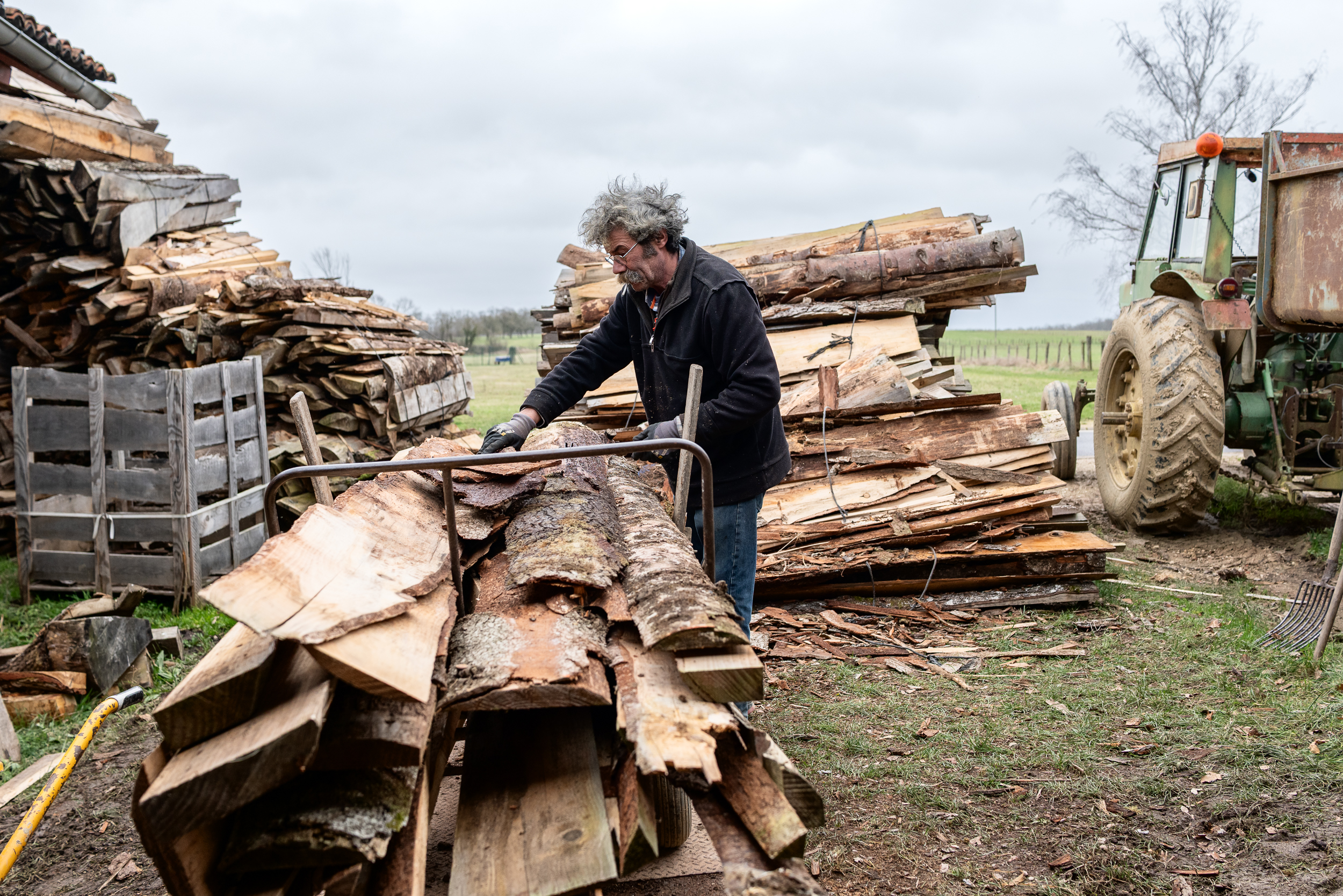 Reportage photo pour les magazines. La tuilerie Royer à Soulaines Dhuys.