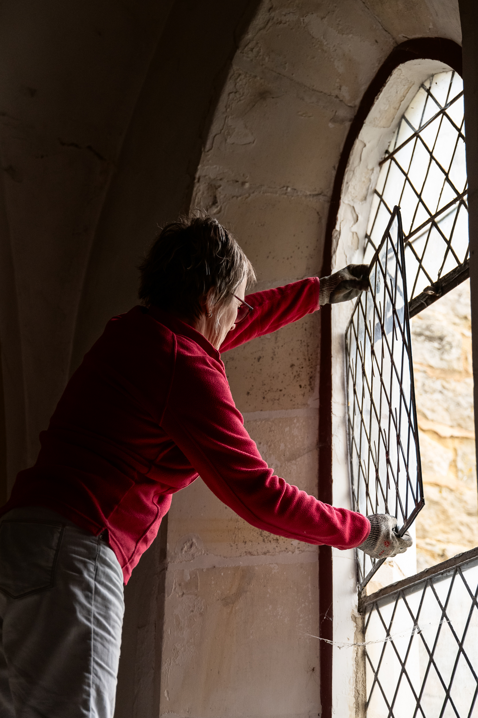 Reportage photo pour les magazines. Cécile Boël, Maître verrier