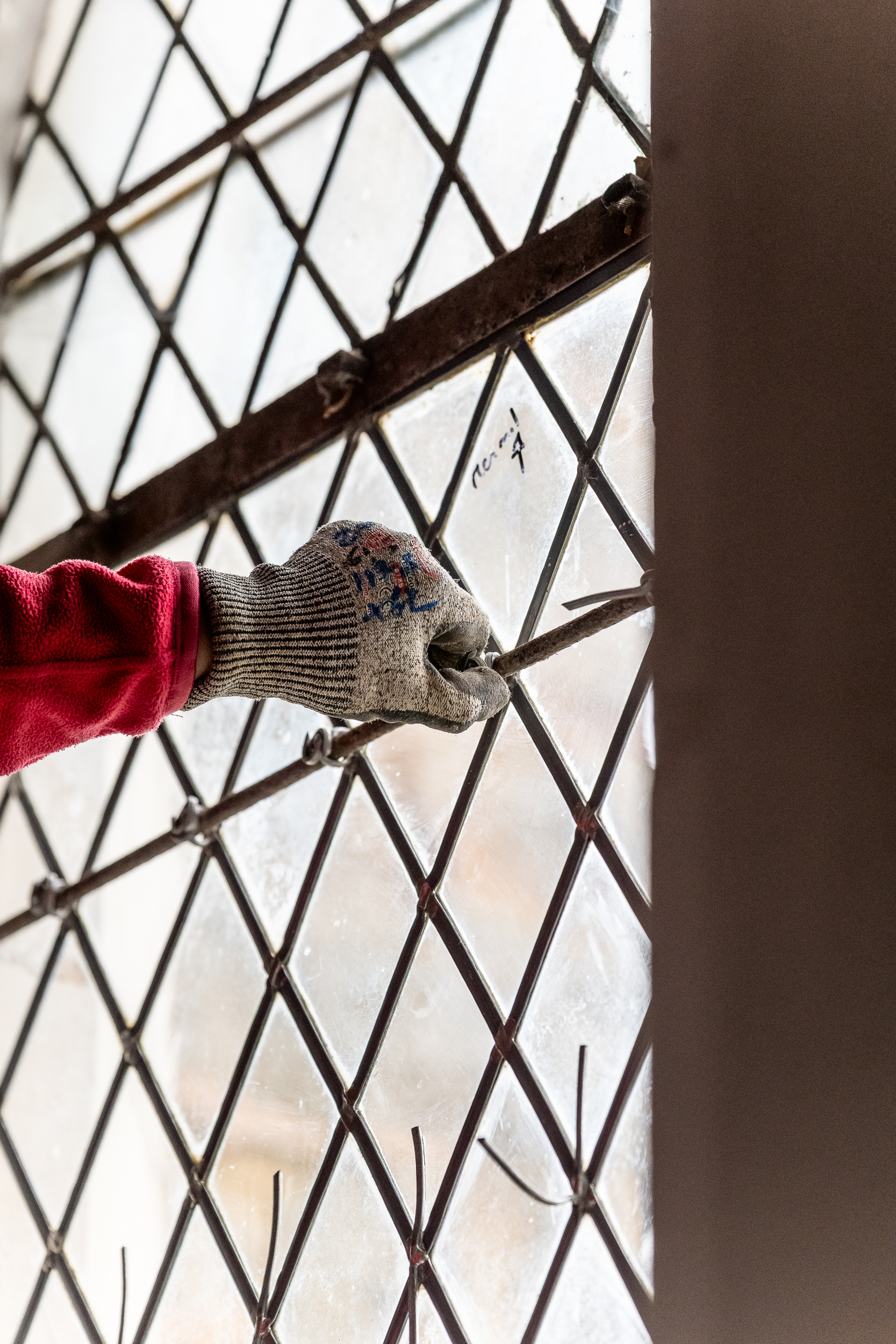 Reportage photo pour les magazines. Cécile Boël, Maître verrier