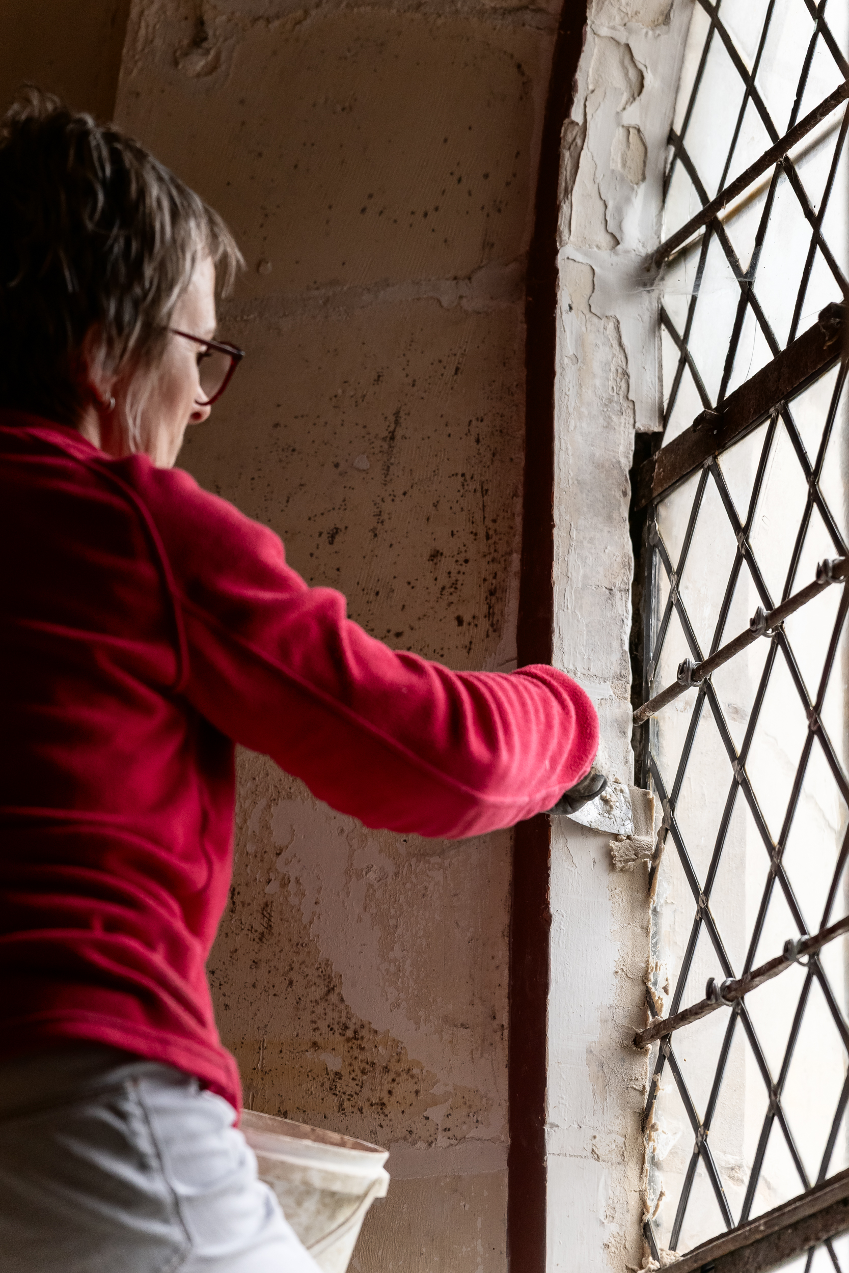 Reportage photo pour les magazines. Cécile Boël, Maître verrier