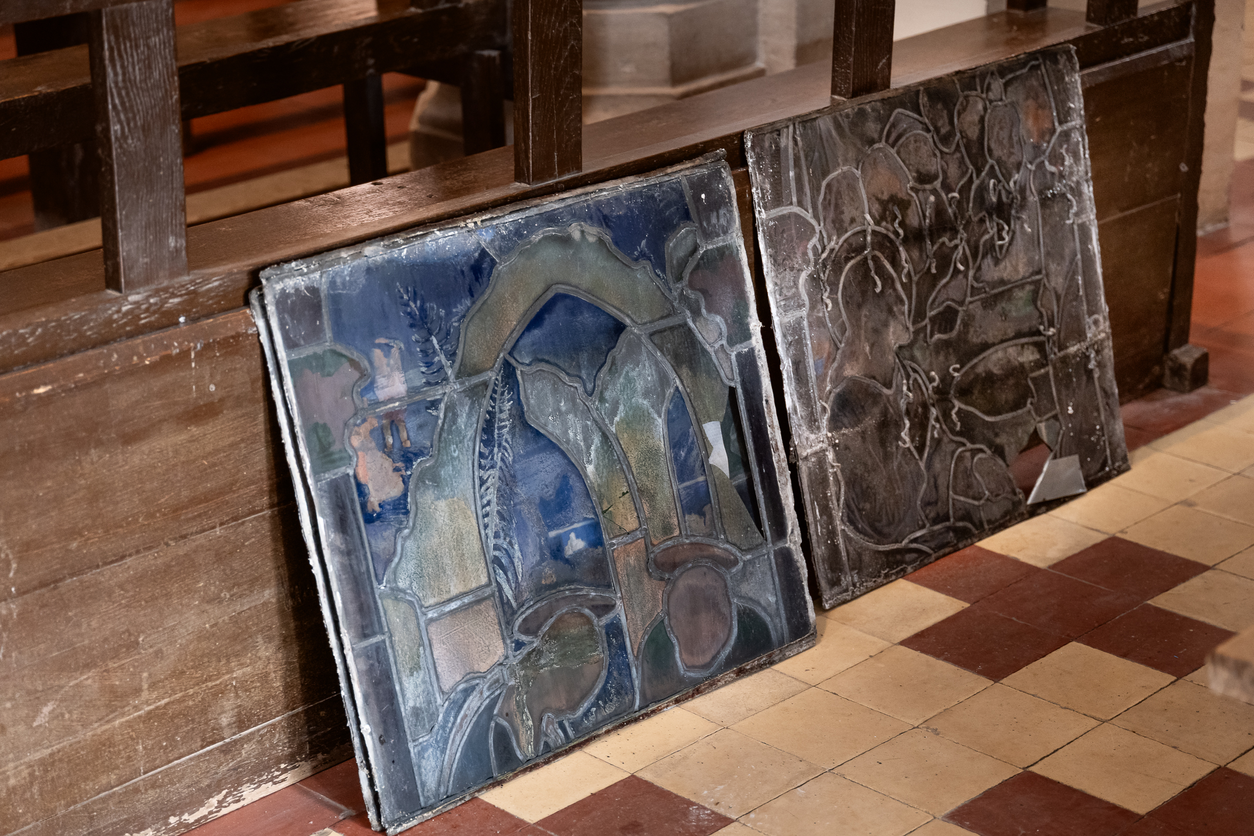 Reportage photo pour les magazines. Cécile Boël, Maître verrier