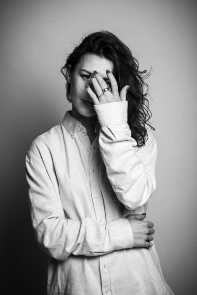 Portrait de la comédienne et réalisatrice Eugénie (Maljo) Pouillot