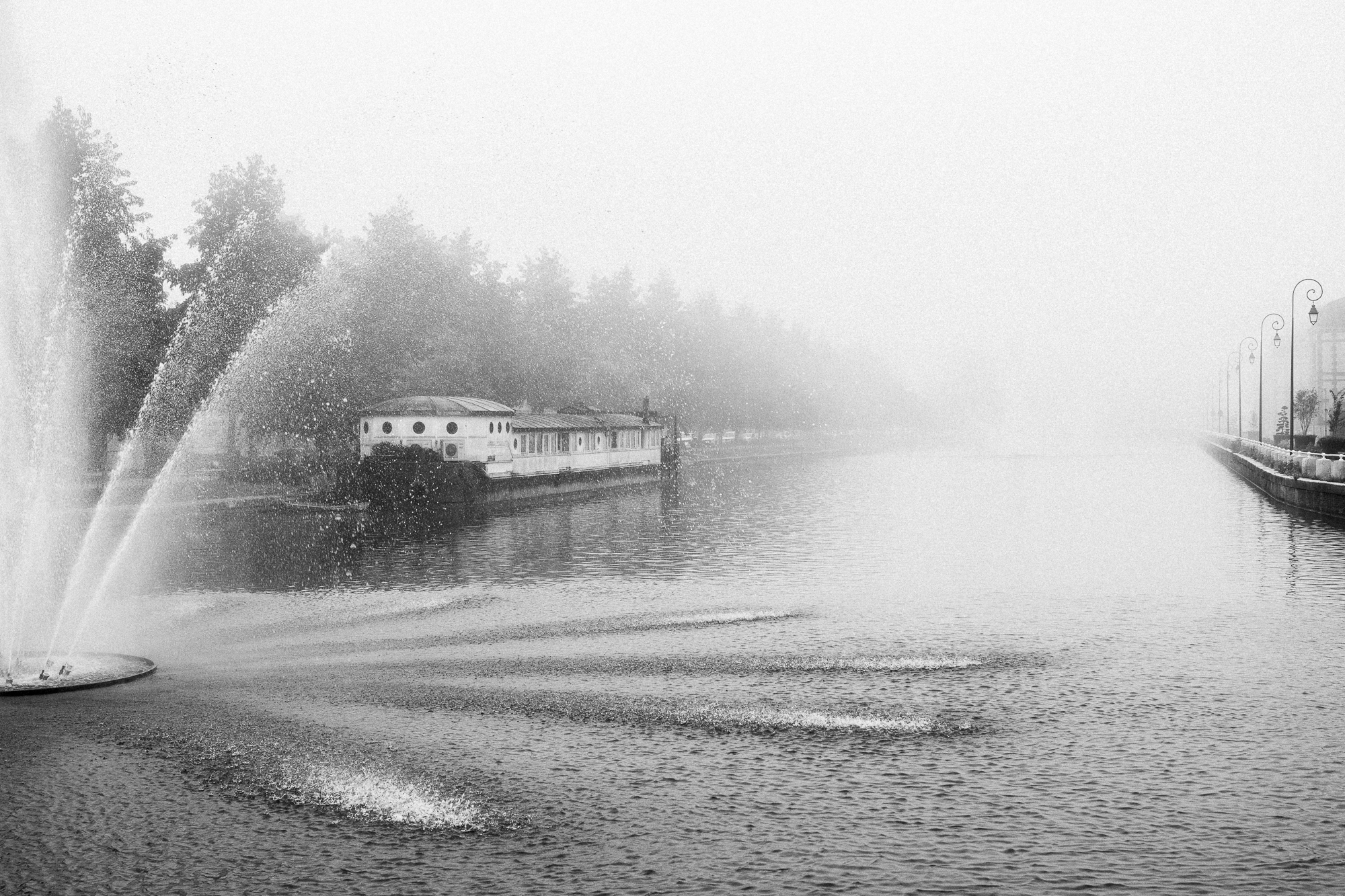 Le vélo, Le Canon, Cap Ferret. Photo Fine Art, Noir et blanc.