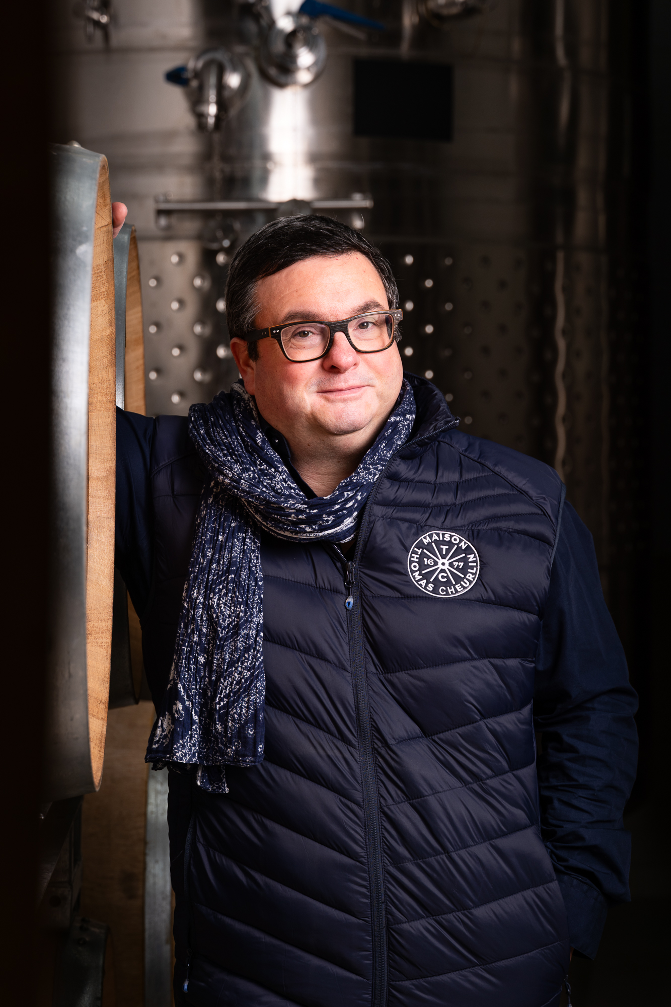 Photographe Portrait Corporate. Maison de Champagne Thomas Cheurlin, Champagne Vaucelle.