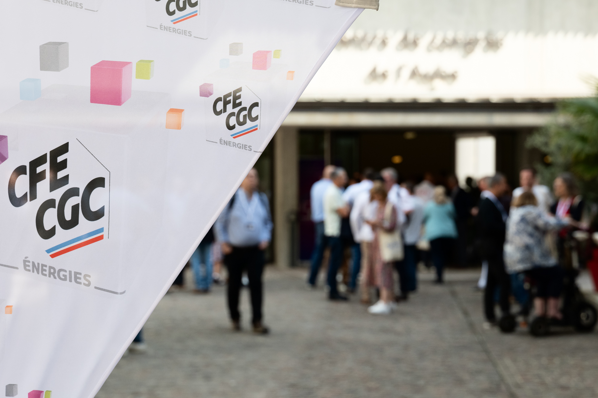Photographe Évènementiel. CFE-CGC Énergie au Centre des congrès de l'Aube.
