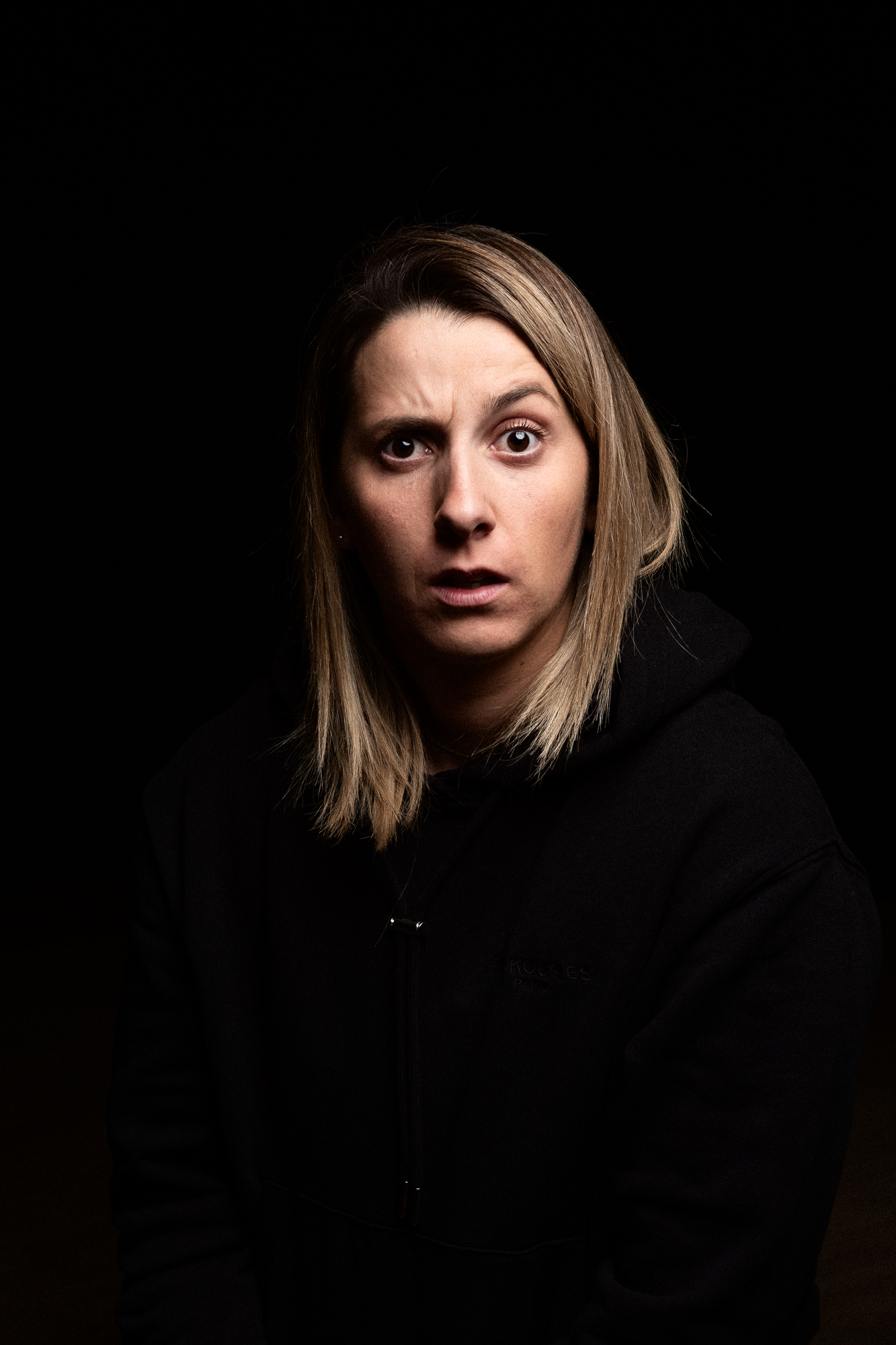 Photographe Portrait d'Artiste. Marie Iturralde, humoriste.